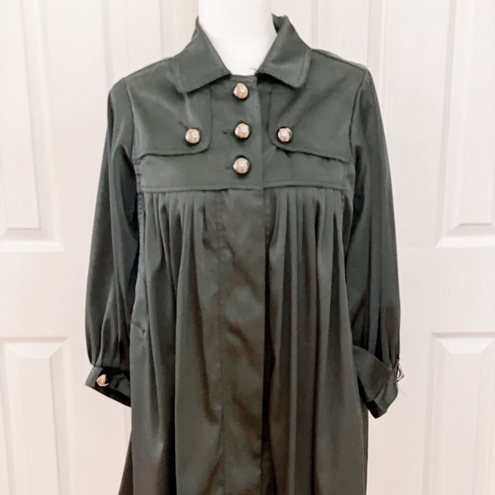 Black Romeo & Juliette Couture Swing Coat - Large